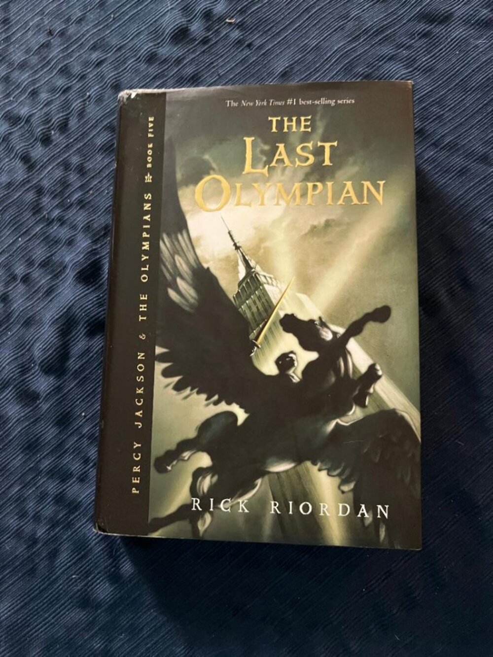 The Last Olympian by Rick Riordan - 1st Ed.